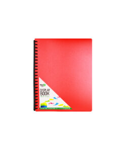 Alternative view of A4 Spiral Display Book 20 Pockets Assorted