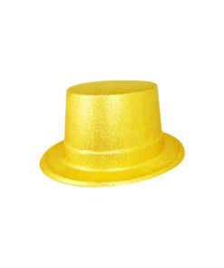 Alternative view of Gold Glitter Top Hat