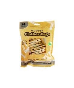 Wooden Laundry Pegs 24pk