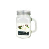 Vanilla Scented Candle In Glass Handle Jar