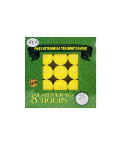 Citronella Tealight Candle 25pk
