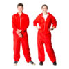 Red Overalls Adult
