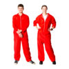 Red Overalls Adult