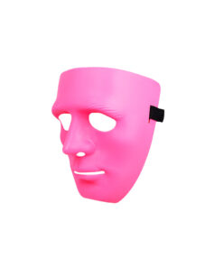 Alternative view of Hot Pink Full Face Plastic Mask