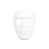 White Full Face Plastic Mask