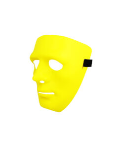 Alternative view of Yellow Full Face Plastic Mask