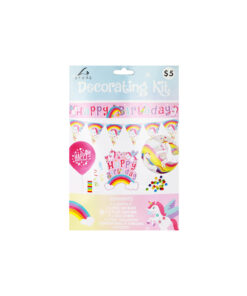 Unicorn Party Decorating Kit 18pc