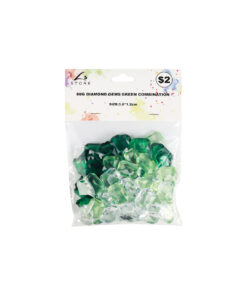 Alternative view of Green Mix Diamond Gems 60g