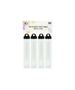Alternative view of Plastic Test Tubes With Hanging Lid 13.5cm 4pk