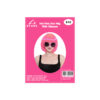 Hot Pink Bob Wig With Glasses Set