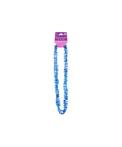 Alternative view of Blue Happy Birthday Necklaces 78cm 3pk