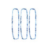 Blue Happy Birthday Necklaces 78cm 3pk