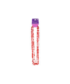 Alternative view of Red Happy Birthday Necklaces 78cm 3pk