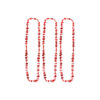 Red Happy Birthday Necklaces 78cm 3pk