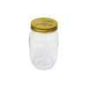 Glass Jar With Gold Lid 970ml
