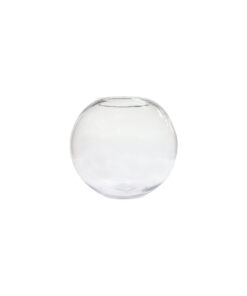 Round Glass Fish Bowl 13cm