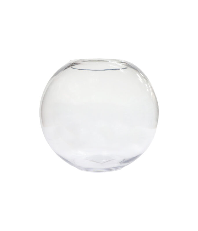 Round Glass Fish Bowl 27cm LookSharpStore