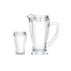 Glass Jug & Cups Set 7pcs