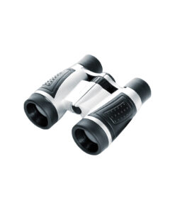 Silver & Black Binoculars 11.5cm