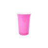 Pink PP Plastic Cups 10oz 25pk