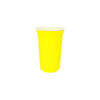 Yellow PP Plastic Cups 10oz 25pk