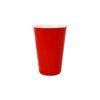 Red PP Plastic Cups 16oz 25pk