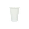 White PP Plastic Cups 16oz 25pk
