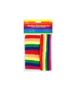 Rainbow Sweat Band Set 3pc