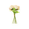 Cream Rose 7 Heads 30cm