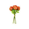 Orange Rose 7 Heads 30cm