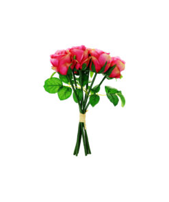 Hot Pink Rose 7 Head Tube Stems 32cm