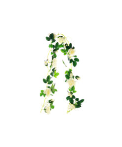 Cream Small Rose Garland 110cm