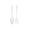 Melamine Spoon & Fork Set 2pk