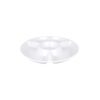 White Melamine Chip & Dip Serving Plate 33.6cm