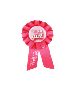 It's A Girl Badge 8x15.5cm