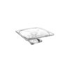 Square Glass Cake Stand 29.5x12.5cm