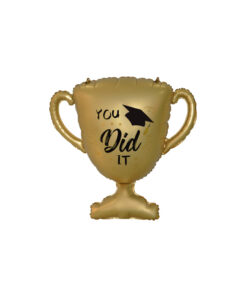 Graduation Trophy Foil Balloon 55x55cm