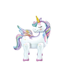 3D Unicorn Foil Balloon 61x66x32cm