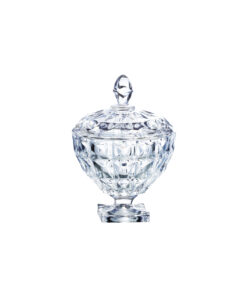Glass Candy Jar With Lid 17.5cm