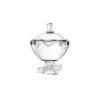 Glass Candy Bowl With Lid 18.5cm