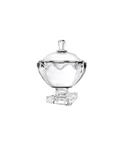 Glass Candy Bowl With Lid 18.5cm