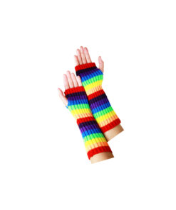 Rainbow Arm Warmers