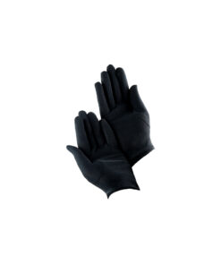 Black Short Party Gloves
