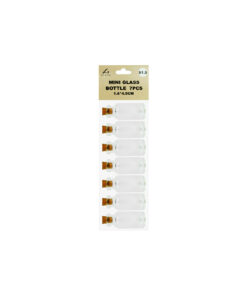Alternative view of Mini Glass Bottle 1.6x4.5cm 7pk
