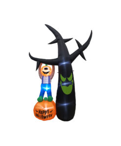 Pumpkin Man Climbing Black Tree 2.7m