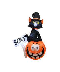 Black Cat Pumpkin 1.5m