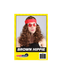 Brown Hippie Wig