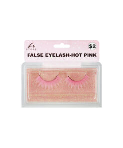 Hot Pink False Eyelashes