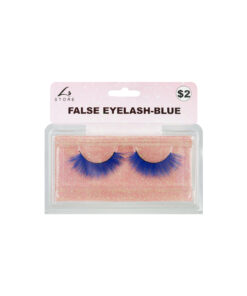 Blue False Eyelashes