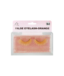 Orange False Eyelashes